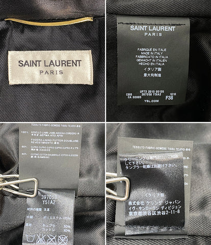 サンローラン  ダブルライダースジャケット 15年    397058 レディース SIZE 38  Saint Laurent