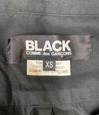 コムデギャルソン  長袖シャツ BLACK ラウンドカラー AD2017    1T-B010 レディース SIZE XS  COMME des GARCONS