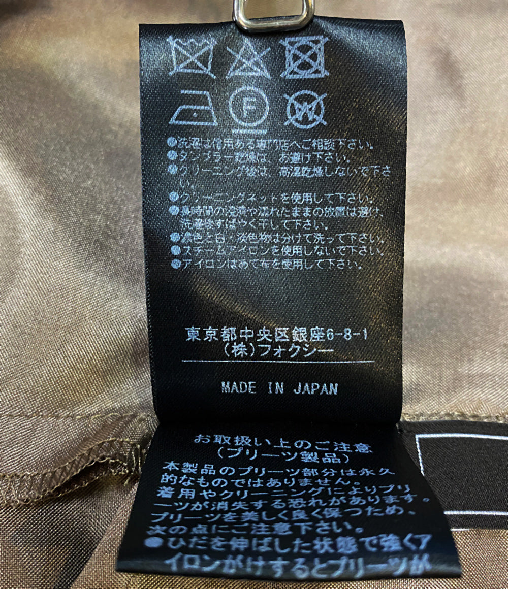 フォクシー 裾プリーツワンピース レディース SIZE 40 foxey