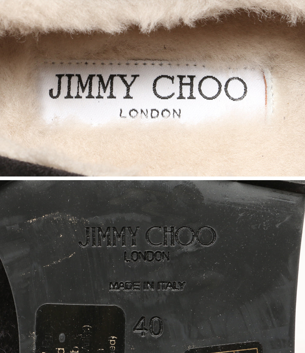 ジミーチュウ  ディアナ ローファー ムートン      メンズ SIZE 40  JIMMY CHOO/DEANNA 30 LOAFERS