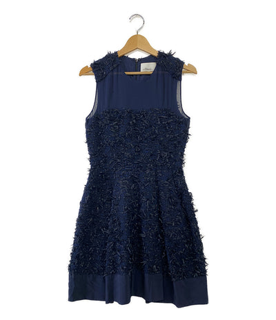 3.1 Phillip Lim ノースリーブワンピース ドレス ネイビー レディース SIZE - 3.1フィリップリム