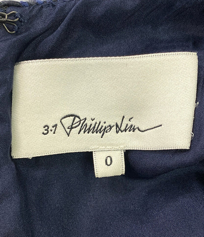 3.1 Phillip Lim ノースリーブワンピース ドレス ネイビー レディース SIZE - 3.1フィリップリム
