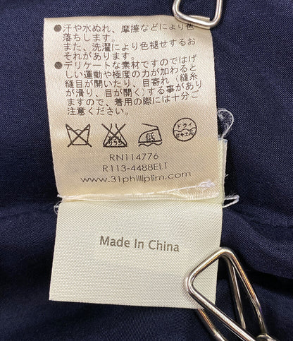 3.1 Phillip Lim ノースリーブワンピース ドレス ネイビー レディース SIZE - 3.1フィリップリム