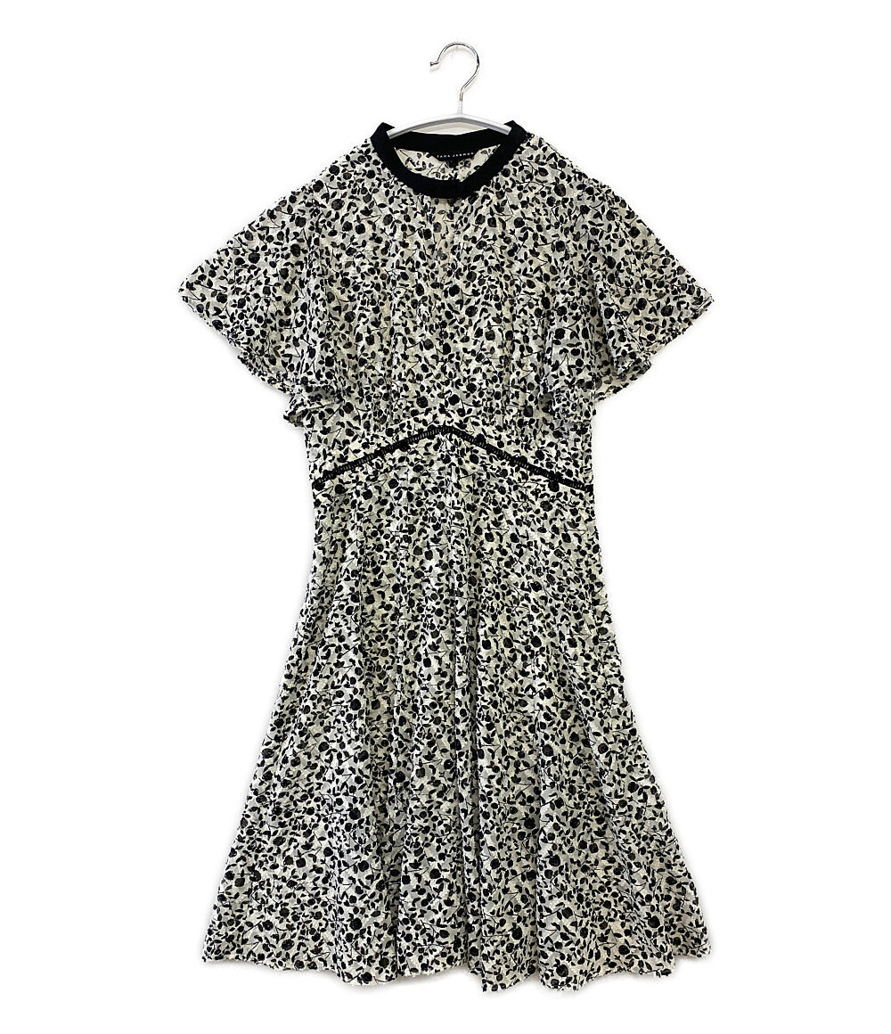 tara jarmon 半袖ワンピース 花柄 レディース SIZE S タラジャーモン