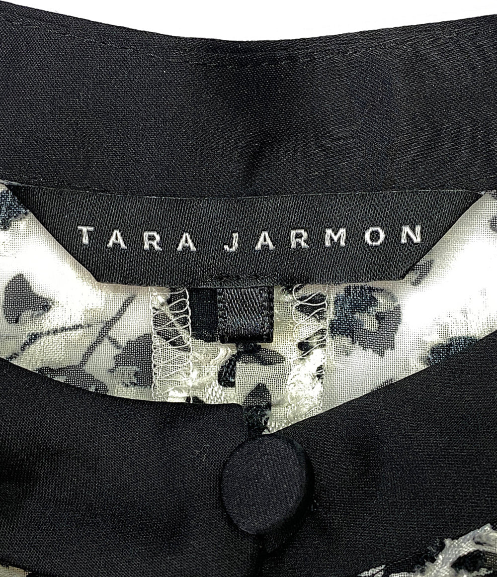 tara jarmon 半袖ワンピース 花柄 レディース SIZE S タラジャーモン
