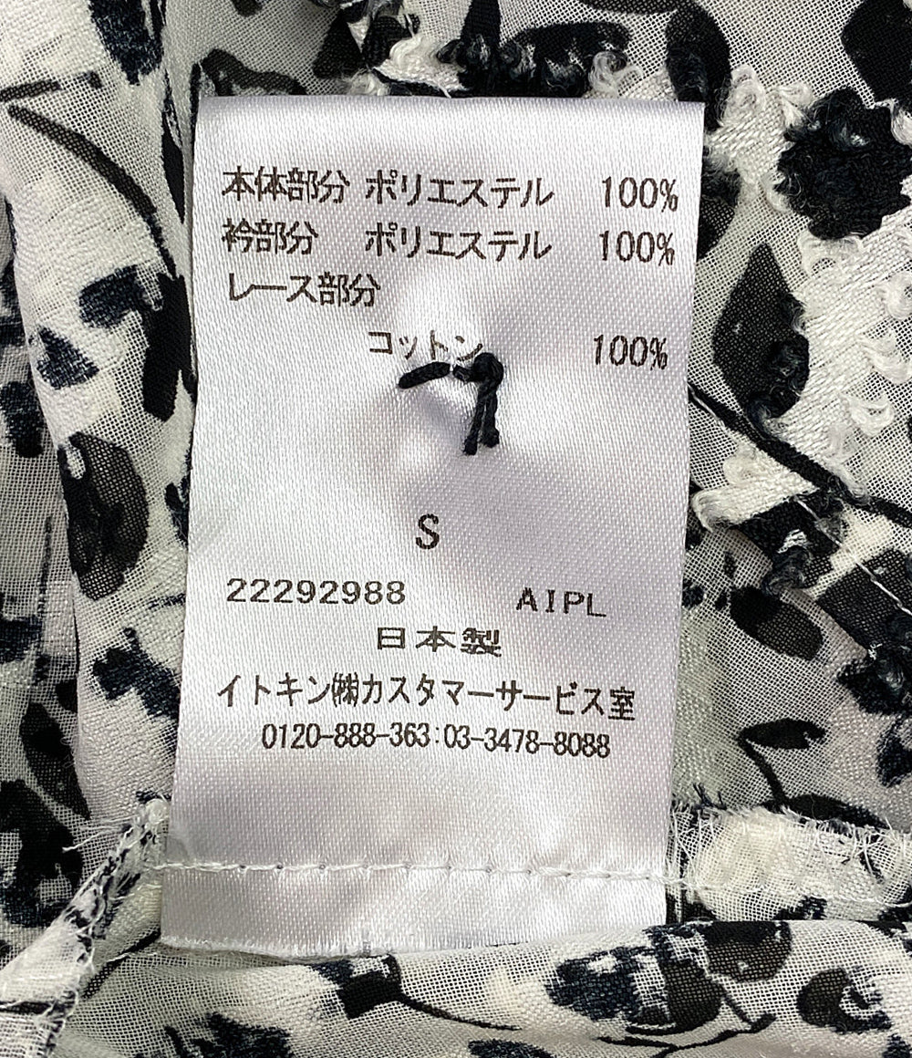 tara jarmon 半袖ワンピース 花柄 レディース SIZE S タラジャーモン