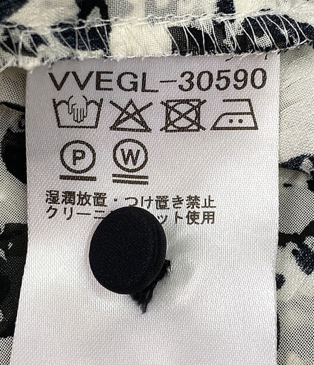 tara jarmon 半袖ワンピース 花柄 レディース SIZE S タラジャーモン