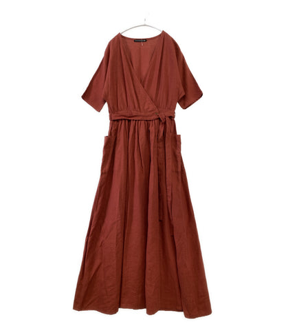 ツルバイマリコオイカワ ワンピース リネン レディース SIZE F TSURU BY MARIKO OIKAWA