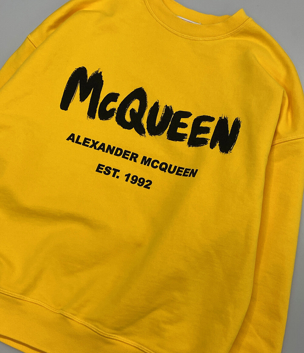 アレキサンダーマックイーン  スウェット イエロー 22AW     レディース SIZE 40  ALEXANDER McQUEEN