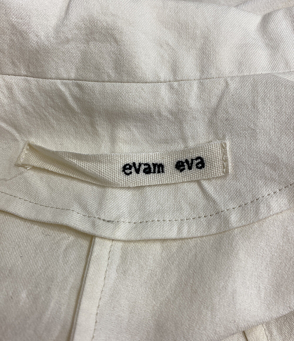 エヴァムエヴァ コート コットンチェスター ホワイト レディース SIZE 2 evam eva
