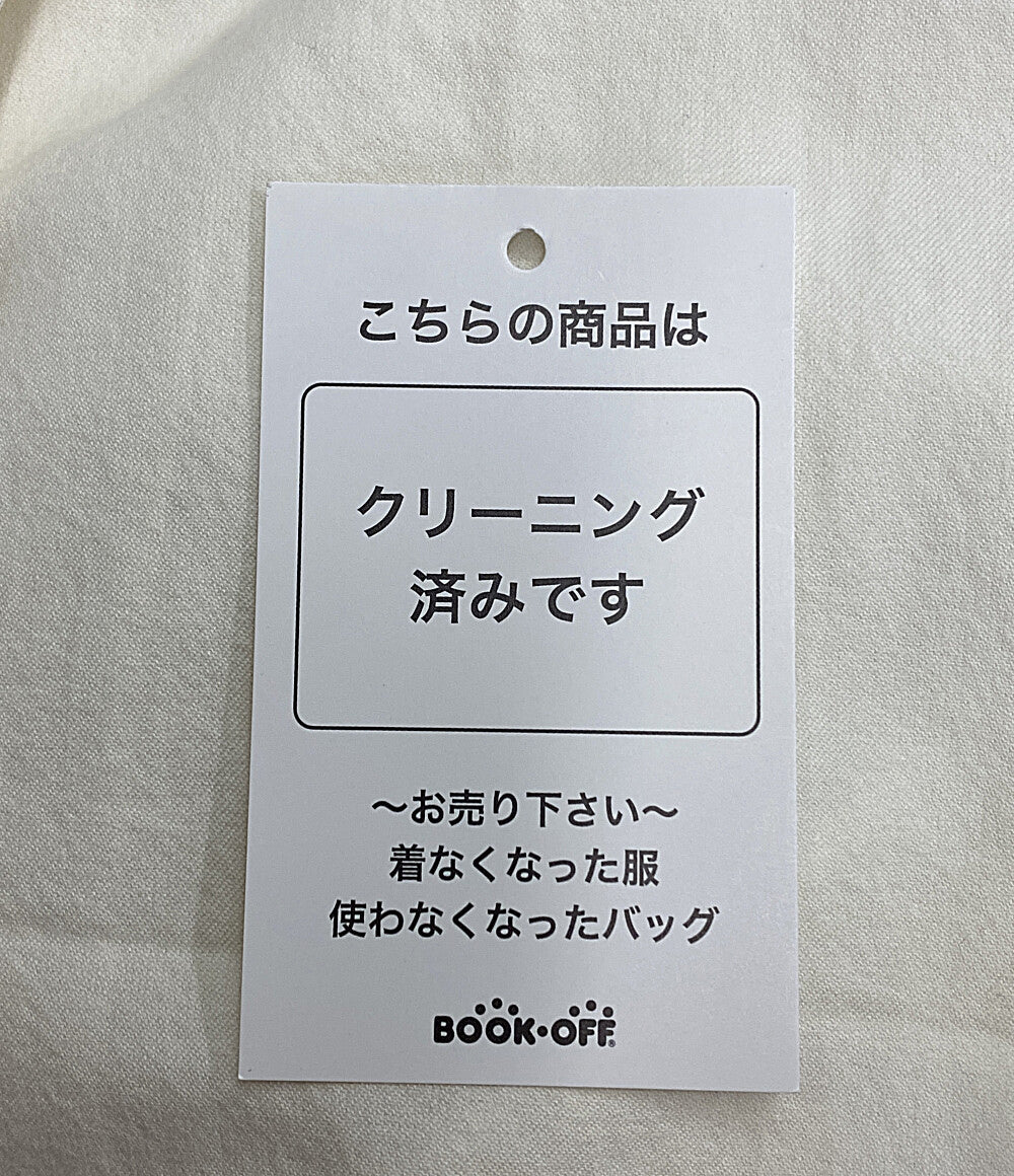 エヴァムエヴァ コート コットンチェスター ホワイト レディース SIZE 2 evam eva