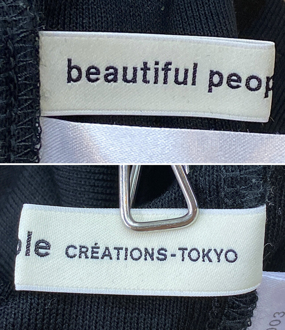 beautiful people 長袖ワンピース レイヤード レディース SIZE 38 ビューティフルピープル