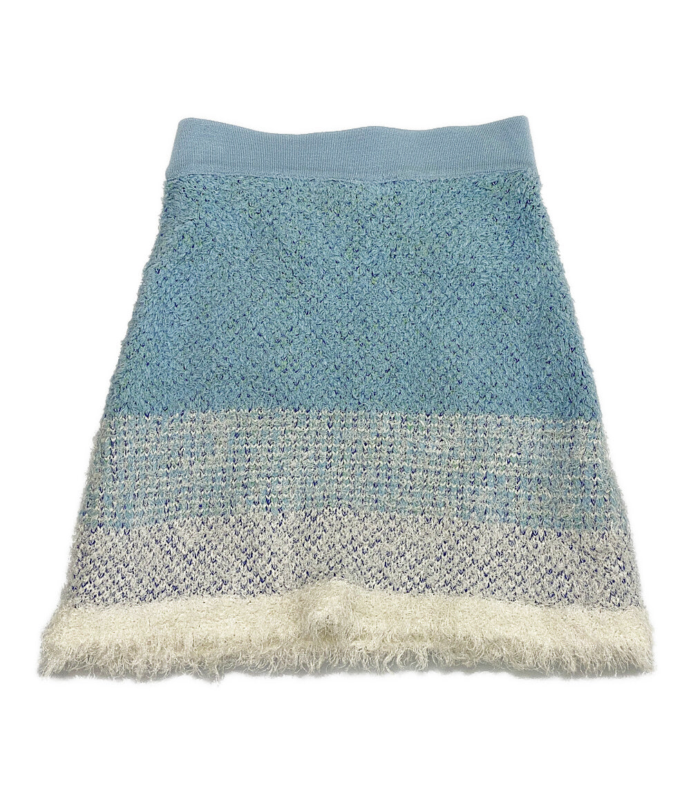PINKO スカート ツイード ブルー 1G14M7-Y65P レディース SIZE XS ピンコ