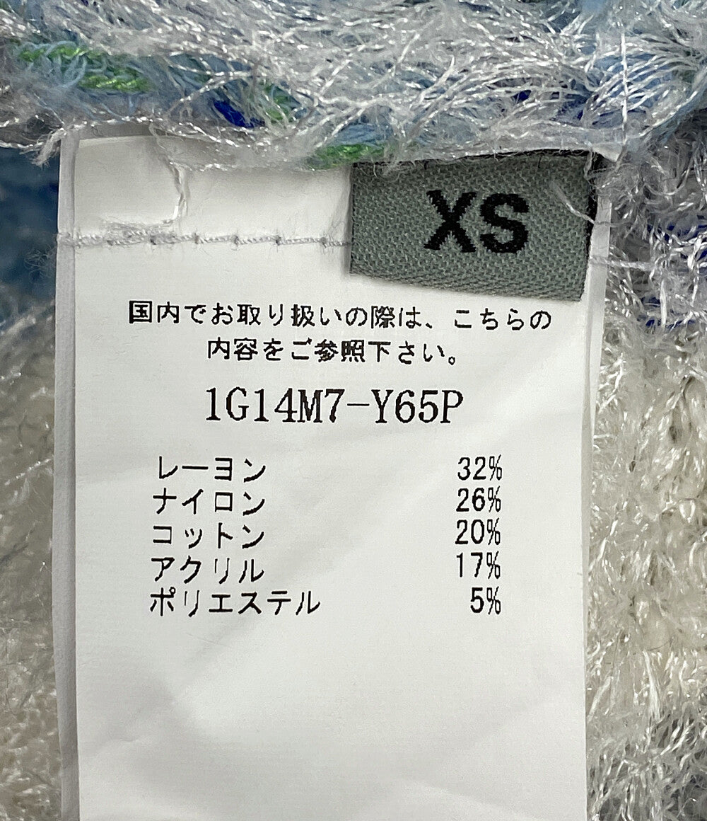 PINKO スカート ツイード ブルー 1G14M7-Y65P レディース SIZE XS ピンコ