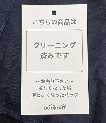 ナカガミ 半袖シャツ ブラック×ネイビー 異素材      レディース SIZE FREE  NAKAGAMI