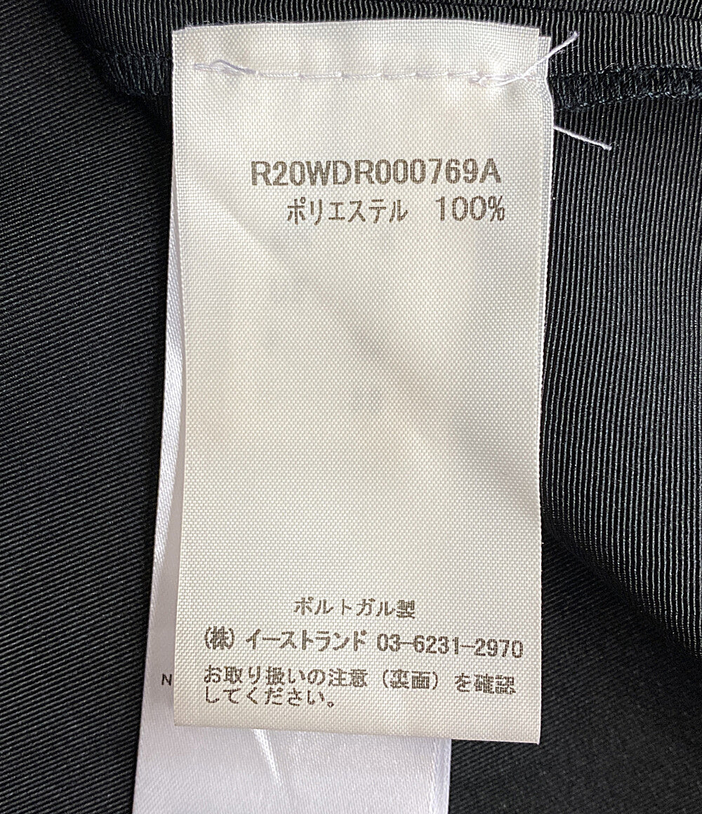 VICTORIAVICTORIABECKHAM ヴィクトリアヴィクトリアベッカム 半袖ワンピース ブラック レディース SIZE UK 6