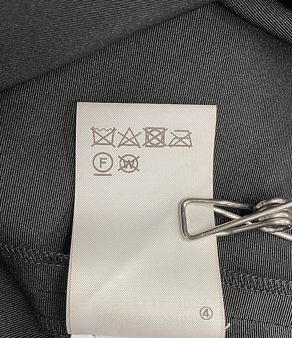 VICTORIAVICTORIABECKHAM ヴィクトリアヴィクトリアベッカム 半袖ワンピース ブラック レディース SIZE UK 6