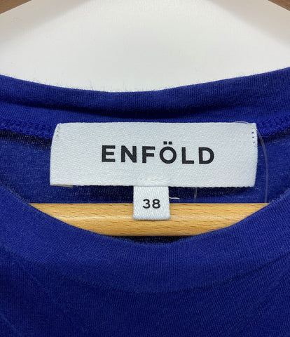 エンフォルド  半袖Ｔシャツ ブルー     300DS280 レディース SIZE 38  ENFOLD