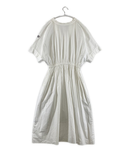 BORDERS at BALCONY ボーダーズアットバルコニー 半袖ワンピース ホワイト レディース SIZE 36