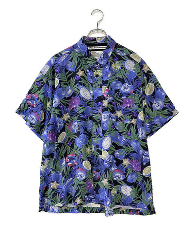 ホワイトマウンテニアリング 半袖シャツ アロハシャツ メンズ SIZE 1 WHITE MOUNTAINEERING