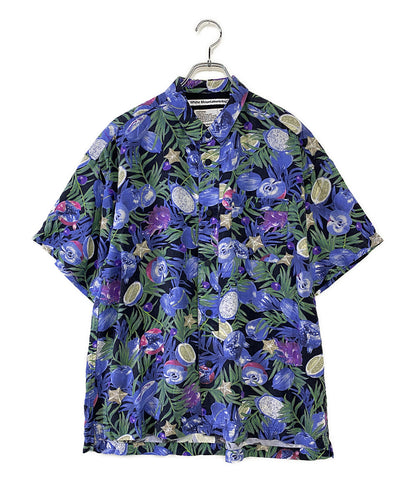 ホワイトマウンテニアリング 半袖シャツ アロハシャツ メンズ SIZE 1 WHITE MOUNTAINEERING