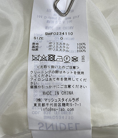 スナイデル 半袖ワンピース コルセットディティールワンピ 花柄 23SS レディース SIZE - snidel