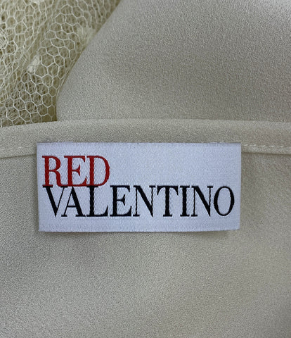 レッドヴァレンティノ  ロングドレス レースフラワー      レディース SIZE 38  RED VALENTINO