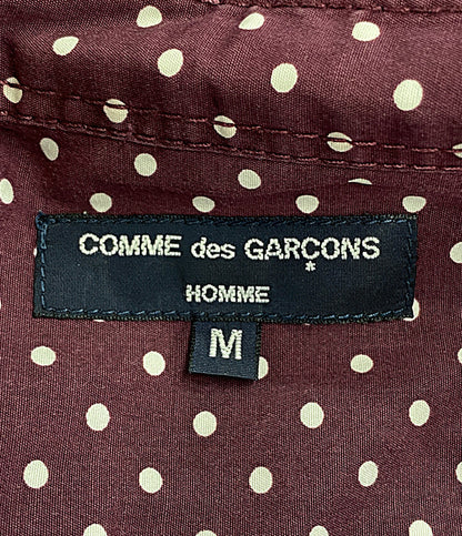 COMME des GARCONS HOMME 長袖シャツ パープル ドット HH-B006 メンズ SIZE M コムデギャルソンオム