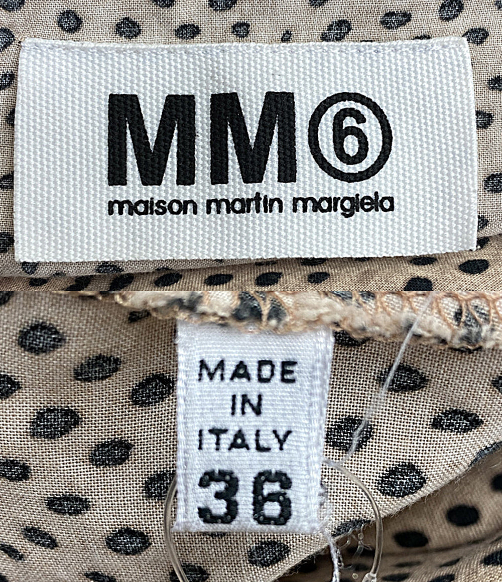 メゾンマルジェラ 半袖ワンピース MM6 ドット      レディース SIZE 36  Maison Margiela