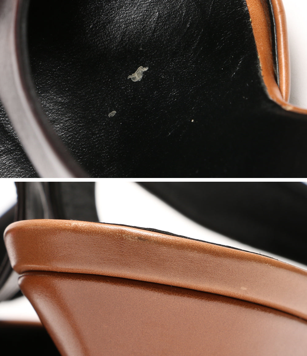 ROGER VIVIER パンプス ブラウン ブラック レディース SIZE 36.5 ロジェヴィヴィエ