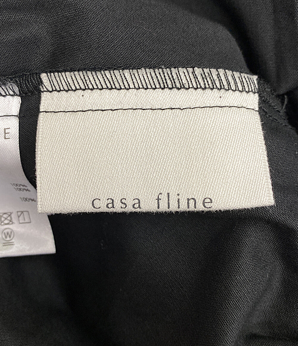 カーサフライン 長袖ワンピース 2224305023 ミニフリル      レディース SIZE F  CASA FLINE