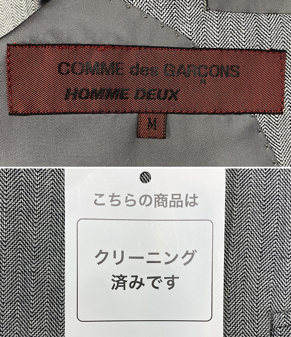 コムデギャルソン オム ドゥ テーラードジャケット       メンズ SIZE M  COMME des GARCONS HOMME DEUX