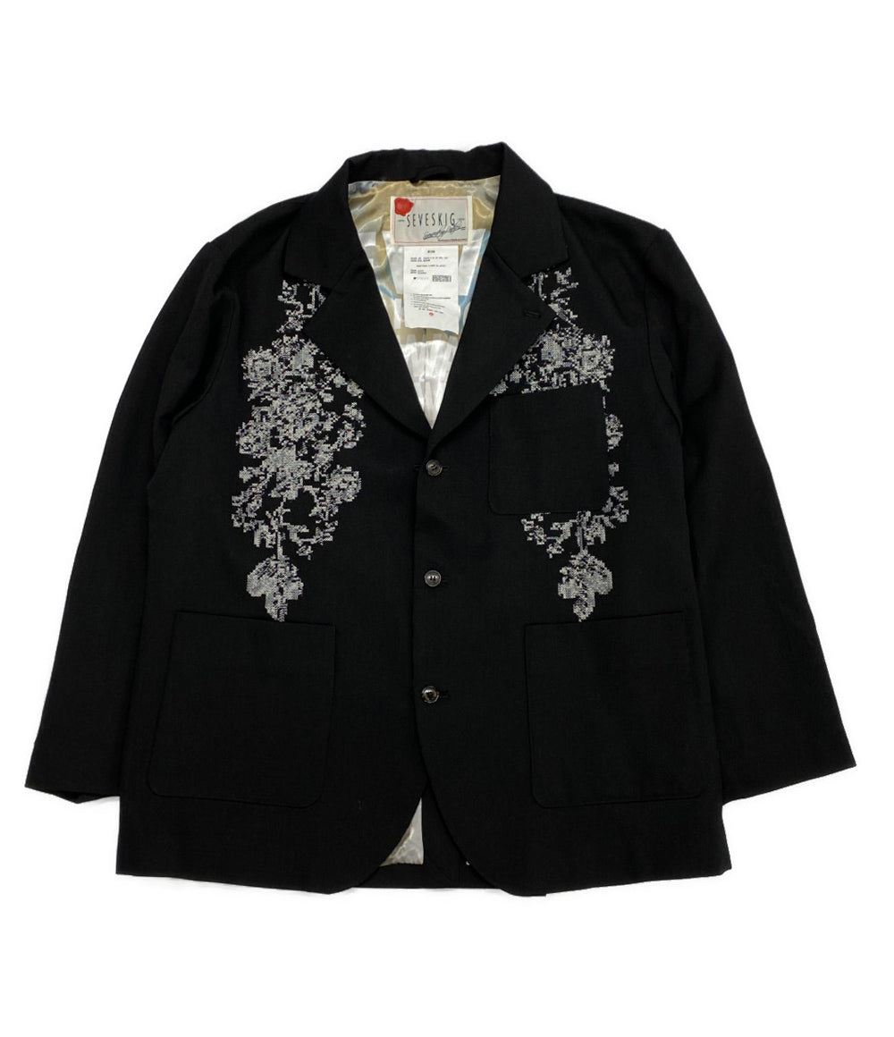 セヴシグ  セットアップ Traditional Flower 3B Jacket      メンズ SIZE M/L  SEVESKIG