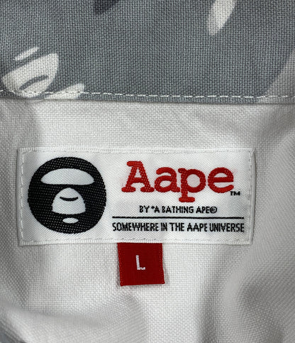 エーエイプバイアベイシングエイプ 長袖シャツ      メンズ SIZE L  AAPE BY A BATHING APE