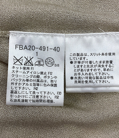 バーバリーロンドン  カーディガン ベージュ 薄手      レディース SIZE 1  BURBERRY London