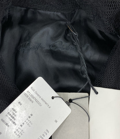 リックオウエンス 美品 ジャケット FAUN ブラック 15SS     レディース SIZE 38  RICK OWENS