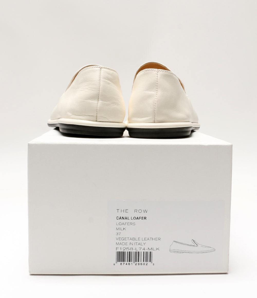 ザロウ  パンプス CANAL LOAFER MILK F      レディース SIZE 37  THE ROW
