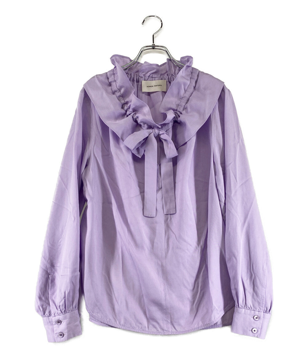 AEWEN MATOPH イウエン マトフ ブラウス パープル レディース SIZE -