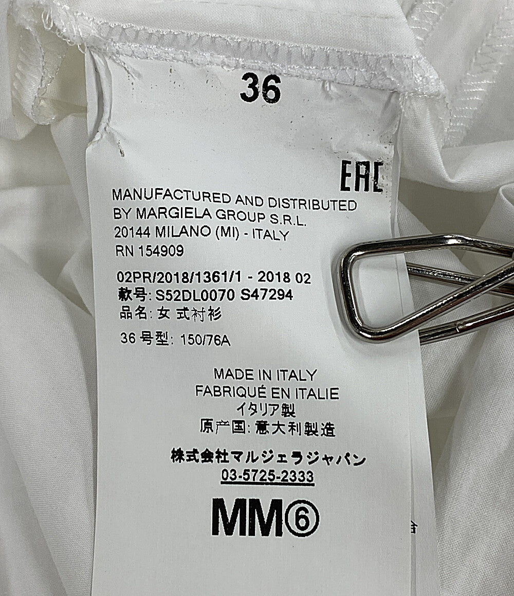 メゾンマルジェラ  長袖シャツ s52dl0070      レディース SIZE 36  Maison Margiela