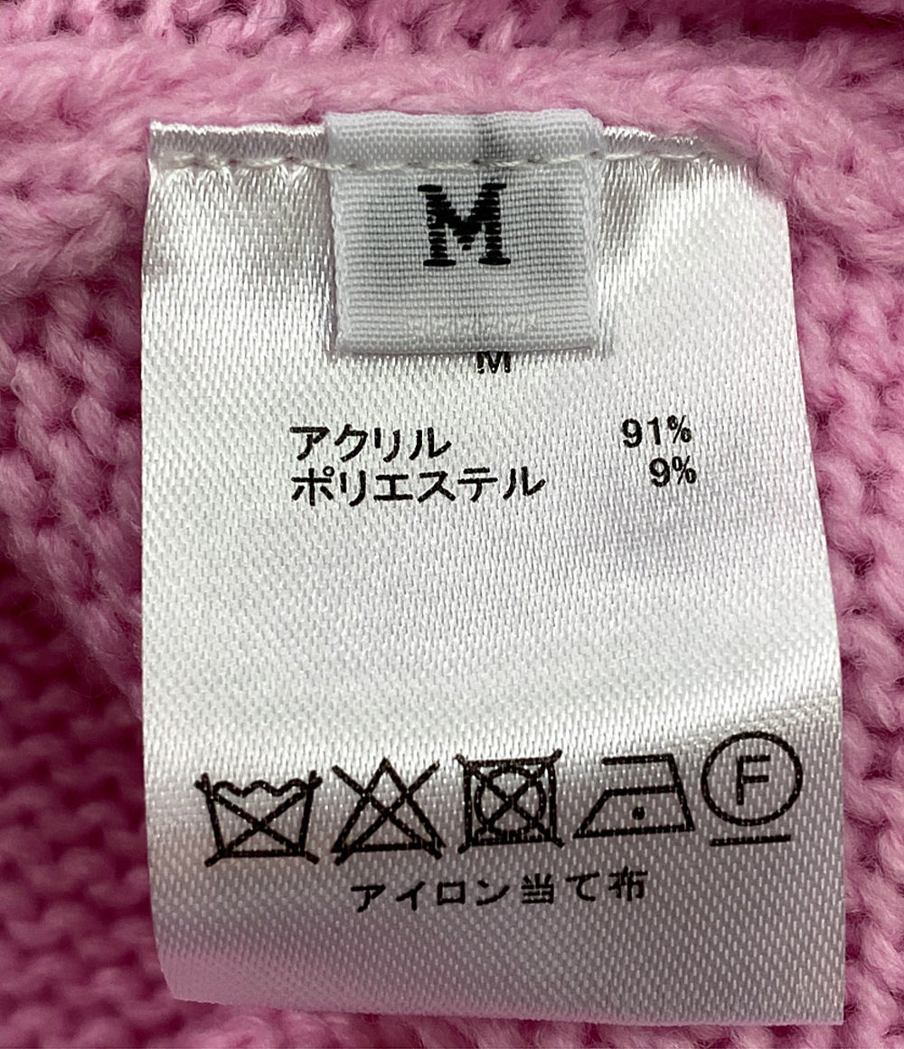 美品 ミラーナイン 長袖ニット ロゴ      レディース SIZE M  MIRROR9