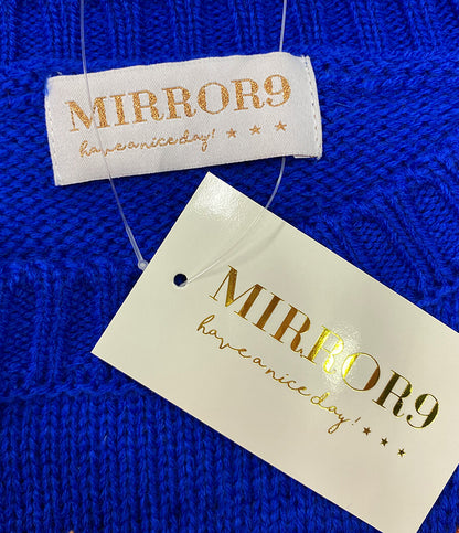 美品 ミラーナイン 長袖ニット ロゴ      レディース SIZE XL  MIRROR9