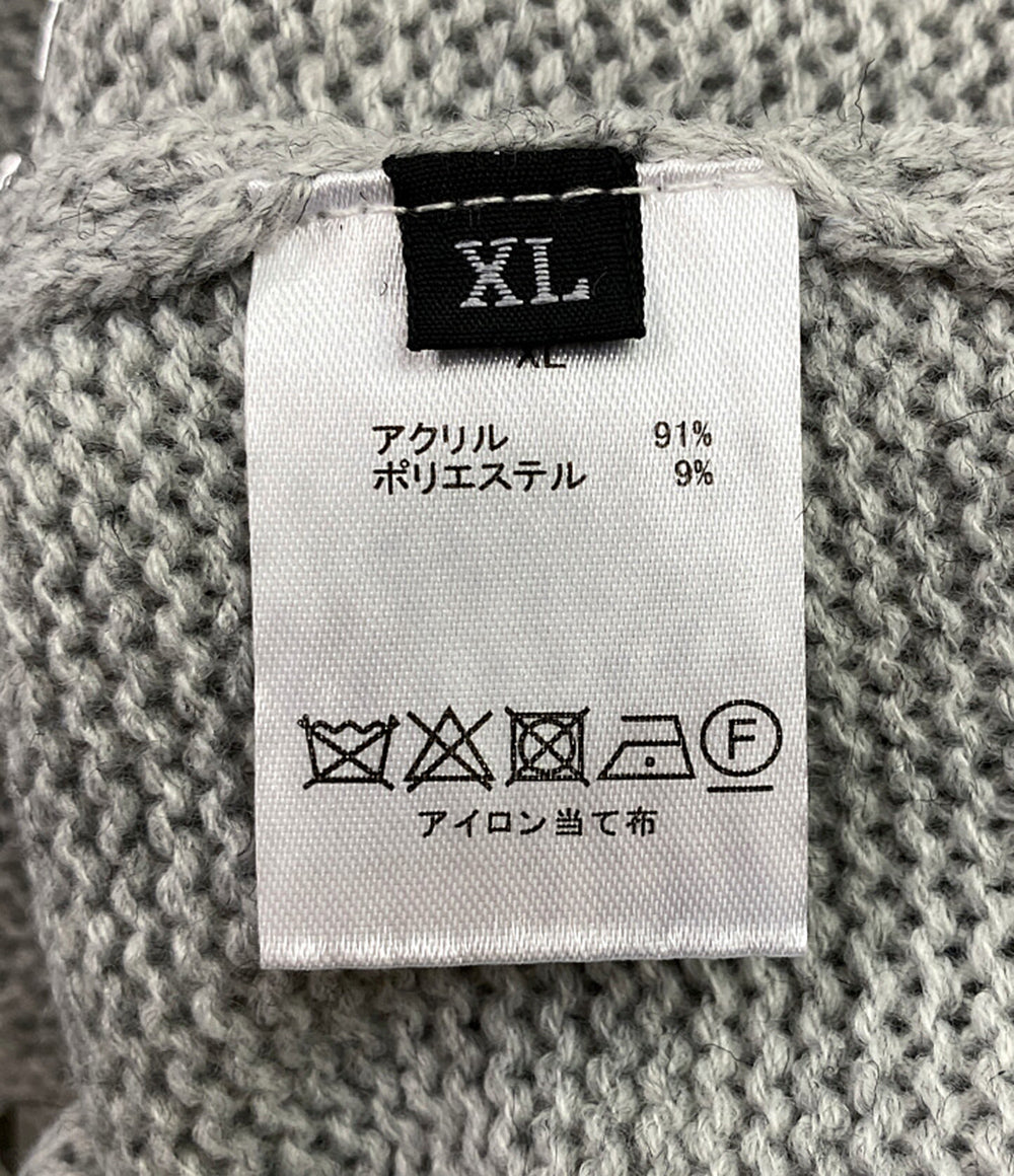 美品 ミラーナイン 長袖ニット ロゴ      レディース SIZE XL  MIRROR9