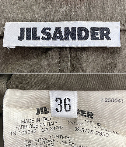 ジルサンダー  テーラードジャケット カーキ 1250041      レディース SIZE 36  JIL SANDER