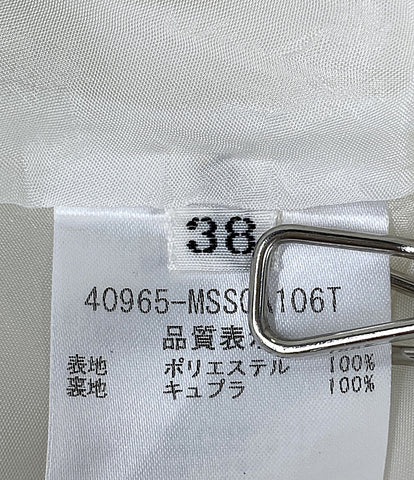 フォクシー  スカート 40965 リーフ刺繍 ホワイト      レディース SIZE 38  foxey