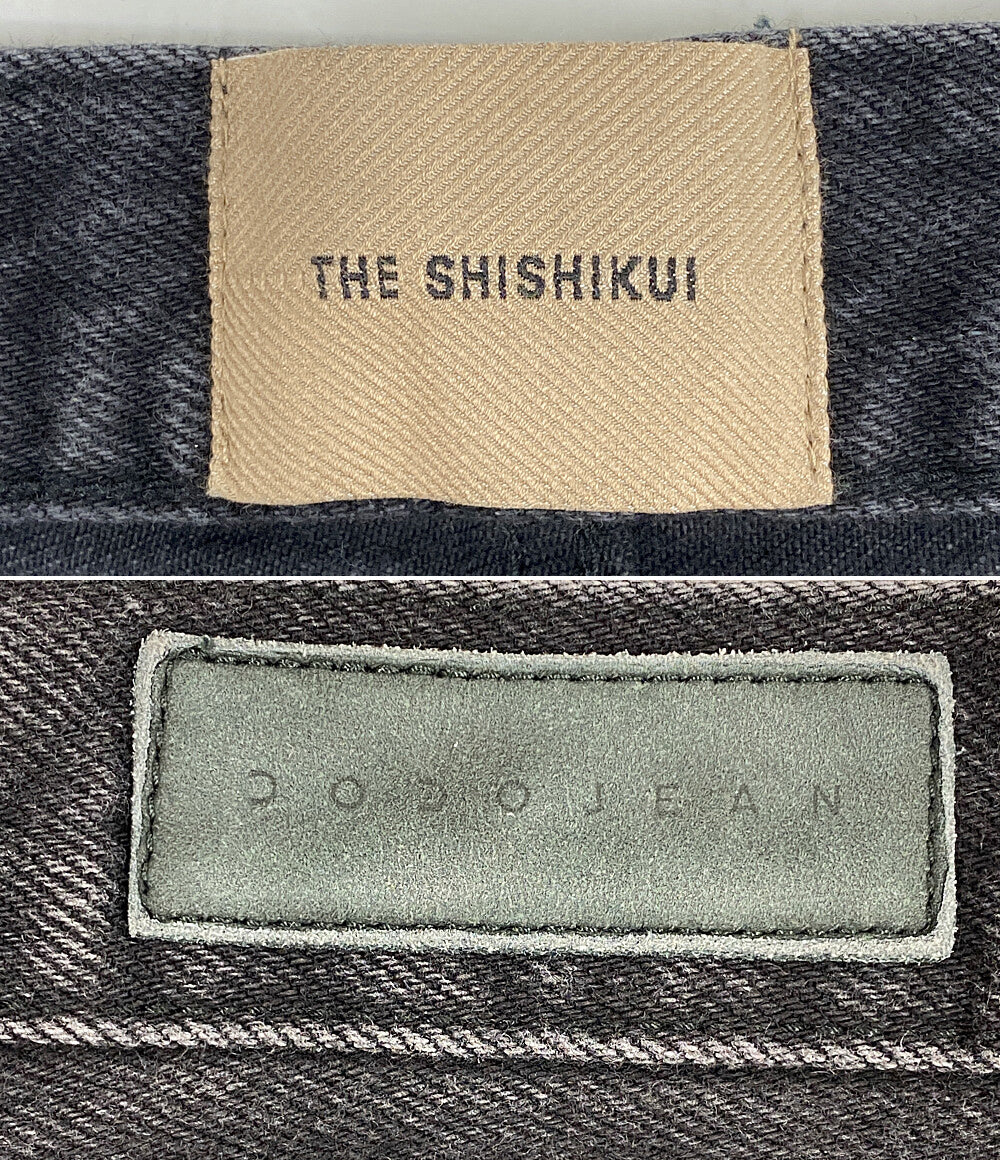 ザシシクイ パンツ ストーンブラック       レディース SIZE 22  THE SHISHIKUI