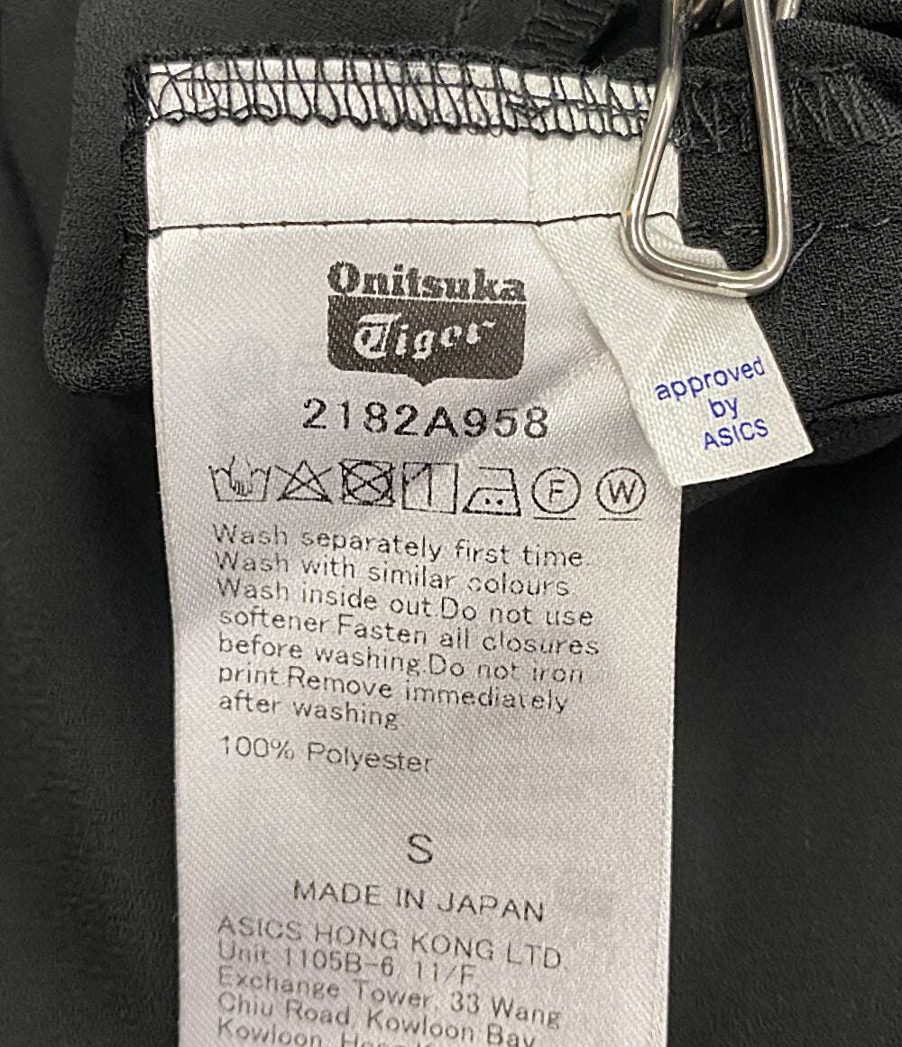 ONITSUKA TIGER 半袖ワンピース ブラック 2182A958 23SS レディース SIZE S オニツカタイガー