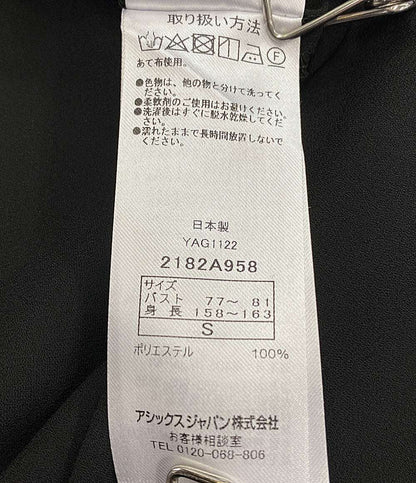 ONITSUKA TIGER 半袖ワンピース ブラック 2182A958 23SS レディース SIZE S オニツカタイガー
