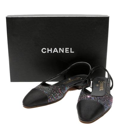 シャネル  スリングバック シューズ     G31319 レディース SIZE 36.5  CHANEL