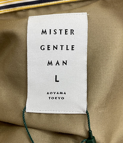 ミスタージェントルマン 長袖シャツ ダブルフロントロングシャツ      メンズ SIZE L  MISTER GENTLEMAN