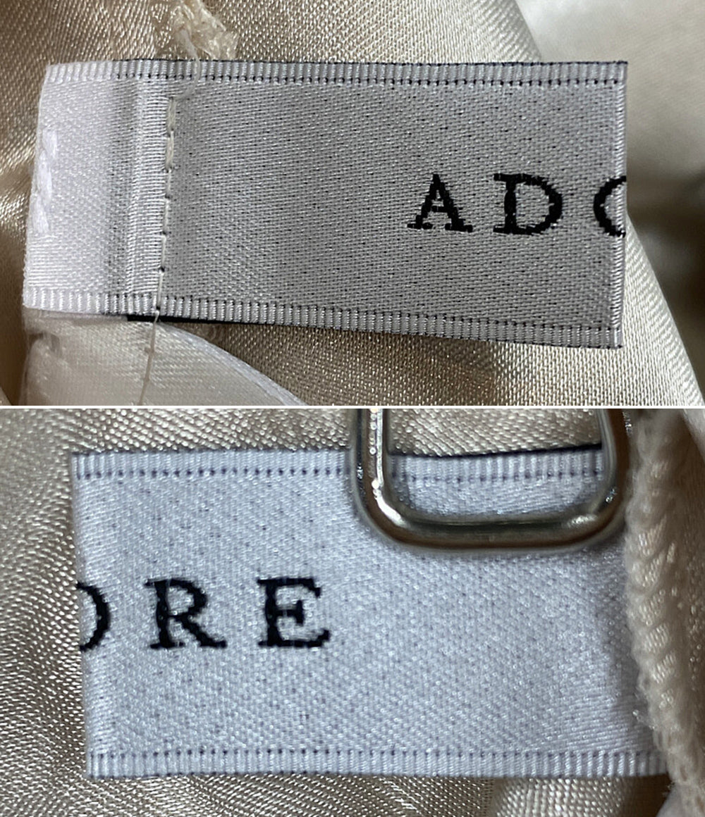 アドーア スカート レース花柄 ベージュ     531-3220704 レディース SIZE 36  ADORE